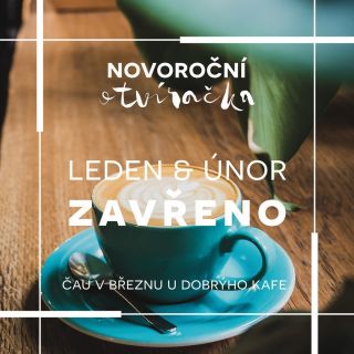 Připomínáme zimní pauzu, ať k nám nejedeš zbytečně😆☕️❤️ See you brzo, s novinkama a u skvělýho kafe🙏🪩